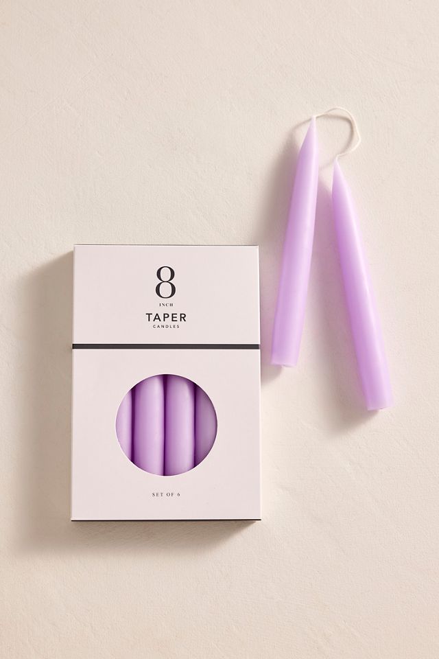 Unscented Taper Candle Set #1