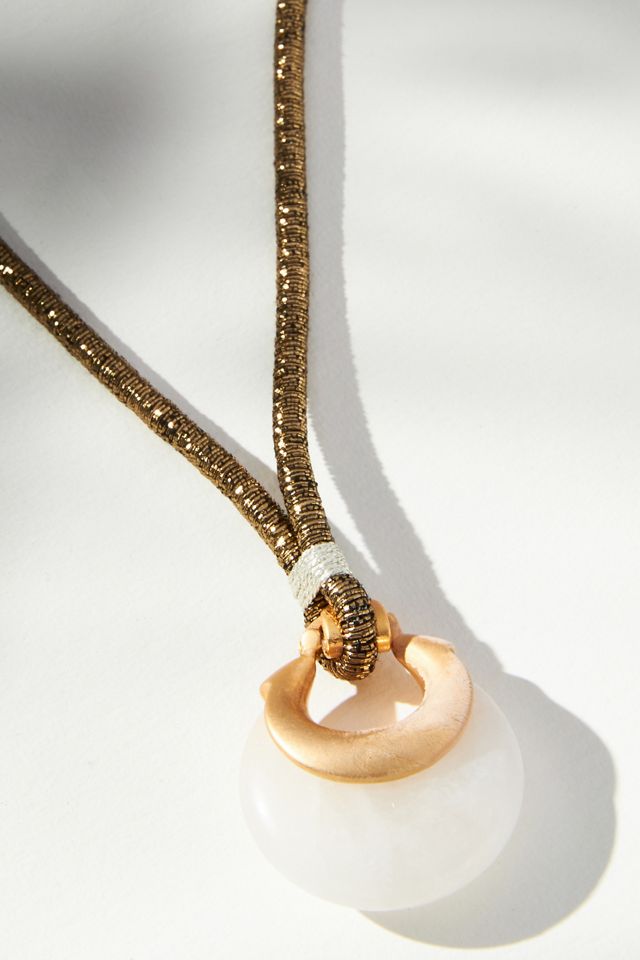 Cord Pendant Necklace #2