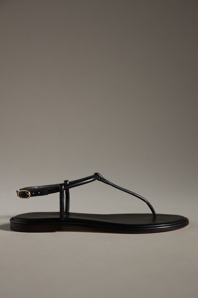 By Anthropologie T-Strap Sandals #1