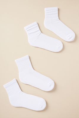 Daily Practice by Anthropologie Athletic Socks, Set of 2
