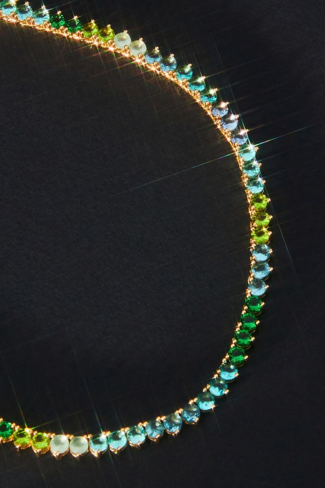 Colorful Crystal Necklace #1