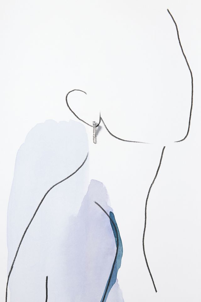 Crystal Front-Back Earrings #2