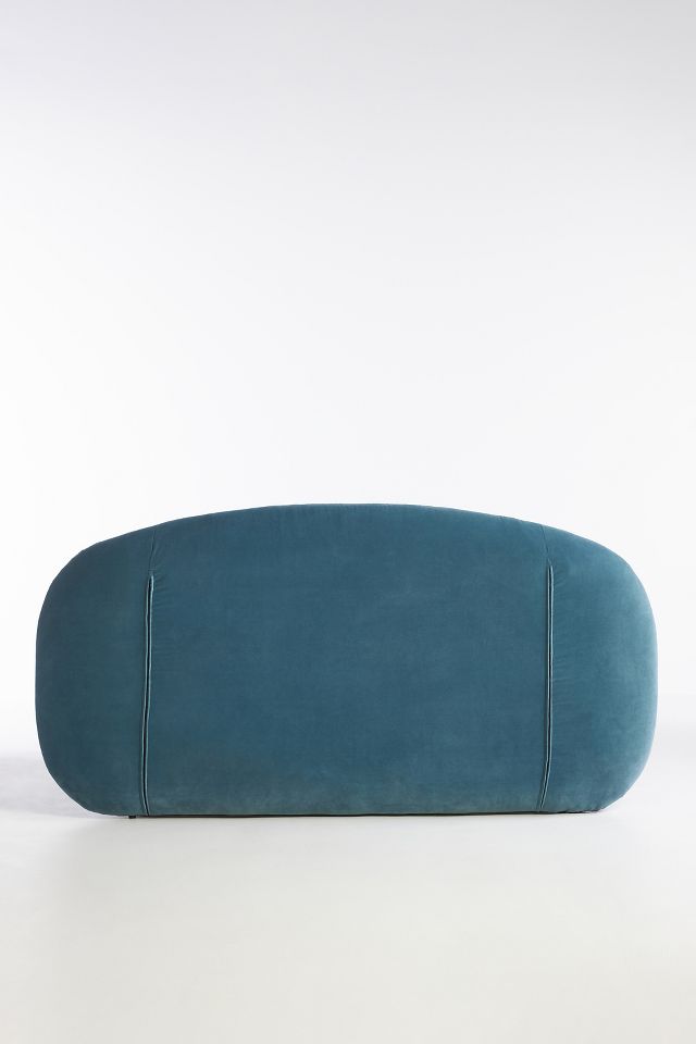 Opal Performance Velvet Pebble Bed | Modern Style