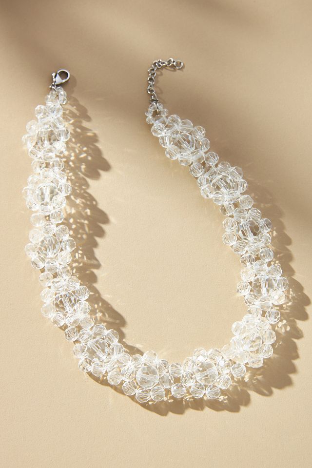 Anthropologie beaded deals necklace