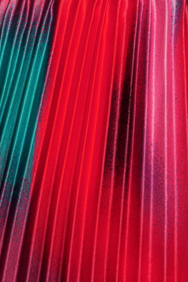 AMUR Lindley Pleated Halter Gown #4