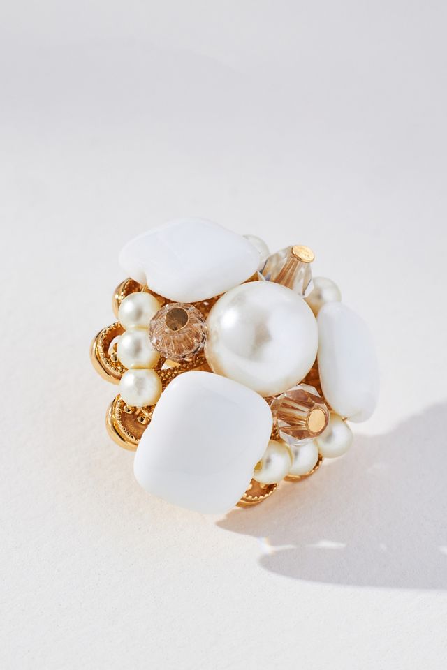 Mixed Crystal Post Earrings #1