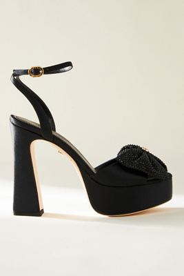 Dee Ocleppo Maui Platform Heels In Black