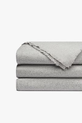 Cozy Earth Cashmere Fringe Blanket