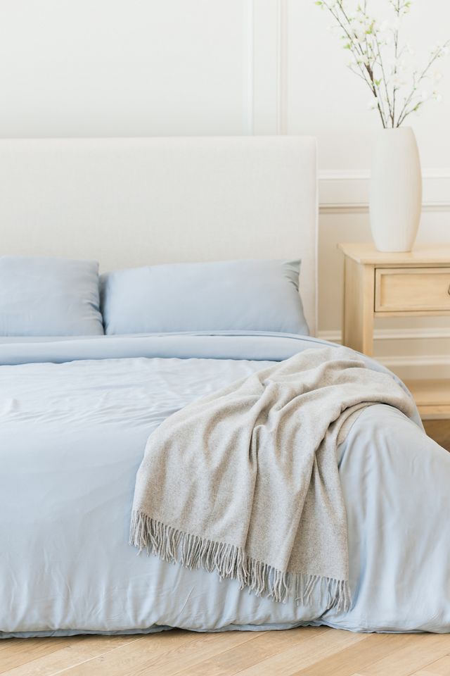 Cozy Earth Oversized Cashmere Tassel Blanket #2