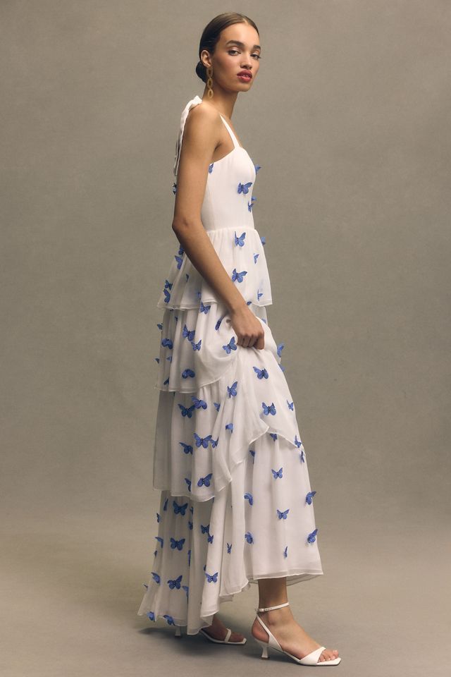 Dress the Population Monica Sleeveless Tiered Dress #3