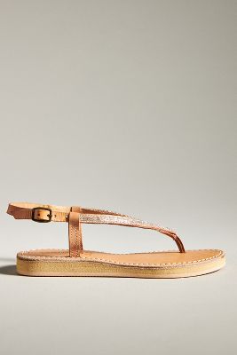 Shop Laidback London Aster Sandals In Multicolor