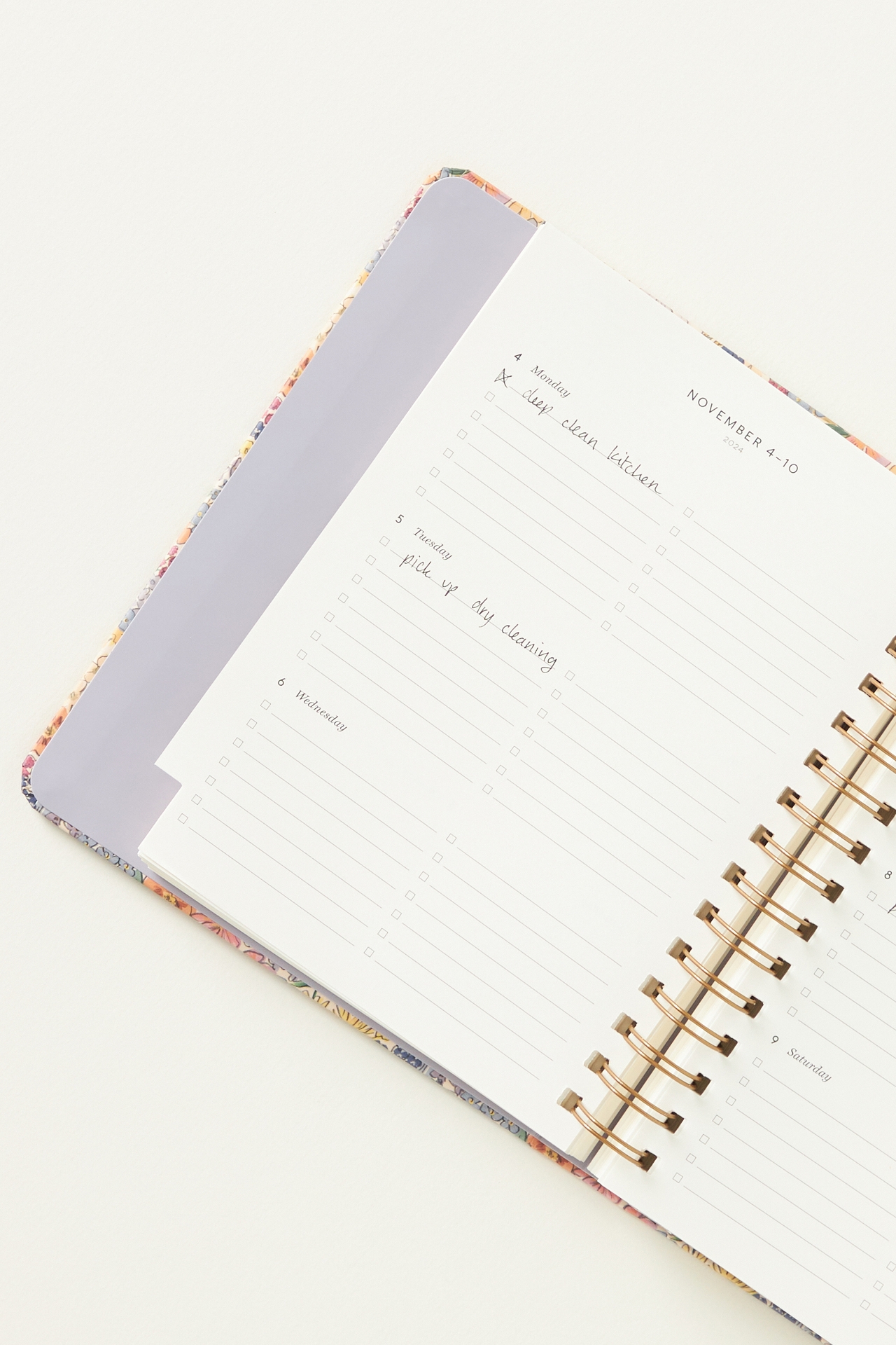 Rifle Paper Co. 2025 17-Month Academic Covered Spiral Planner