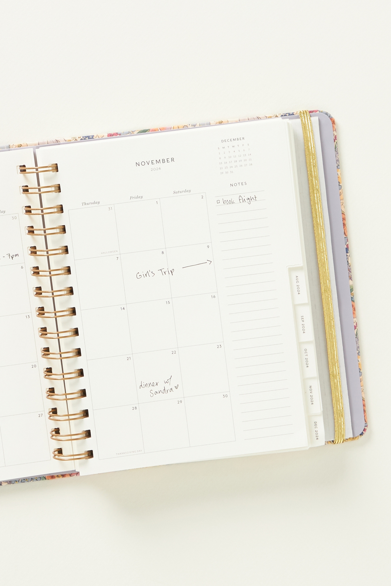 Rifle Paper Co. 2025 17-Month Academic Covered Spiral Planner