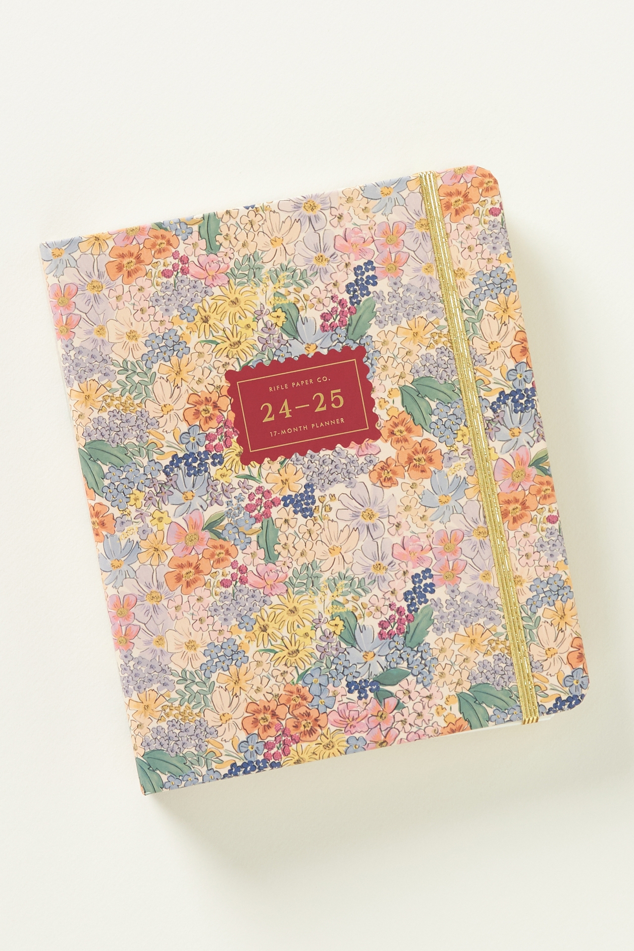 Rifle Paper Co. 2025 17-Month Academic Covered Spiral Planner