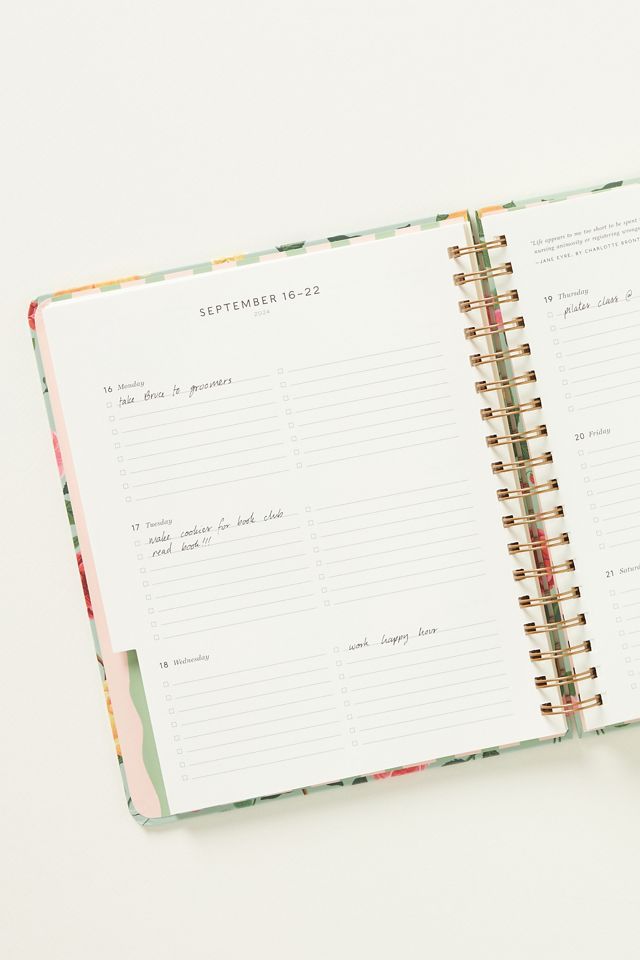 Rifle Paper Co. 2025 17-Month Academic Hardcover Spiral Planner #2