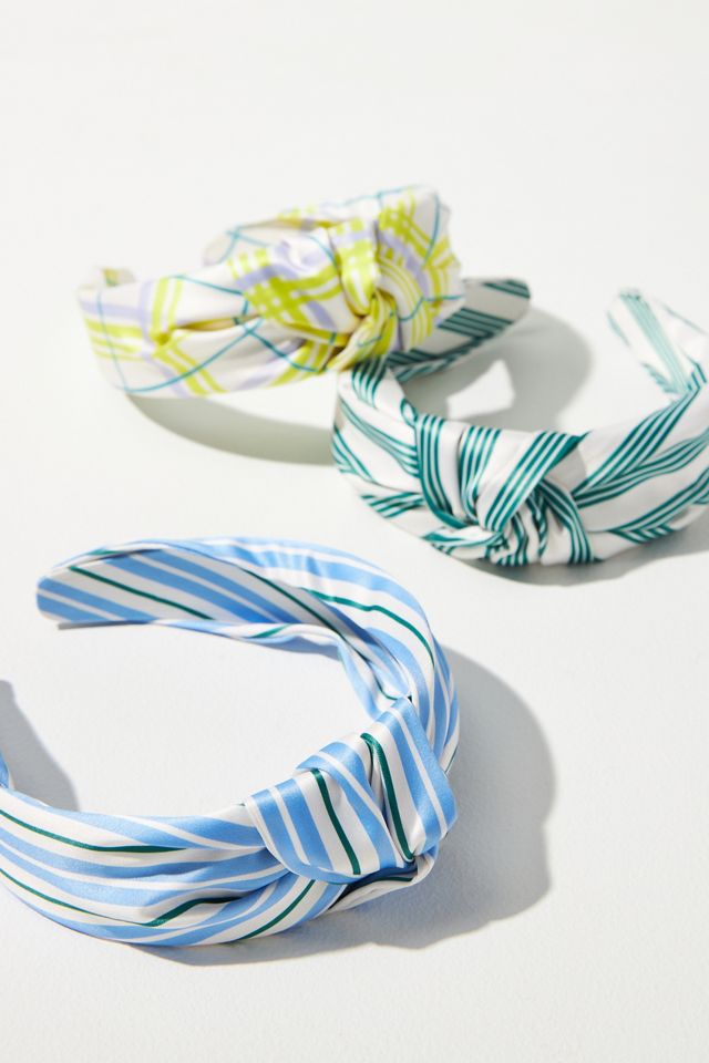 Everly Mixed Geo Knot Headband #1