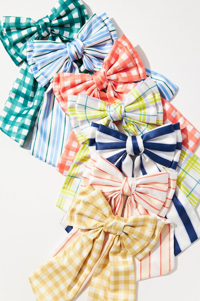 Patterned Hair Bow #3
