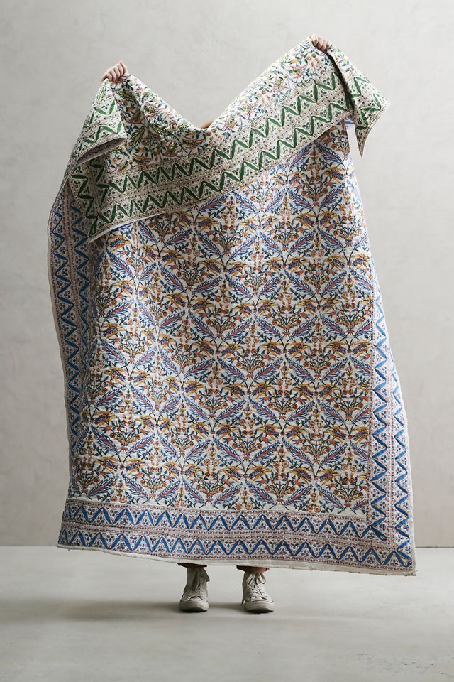 Quilted Cotton Throw #2