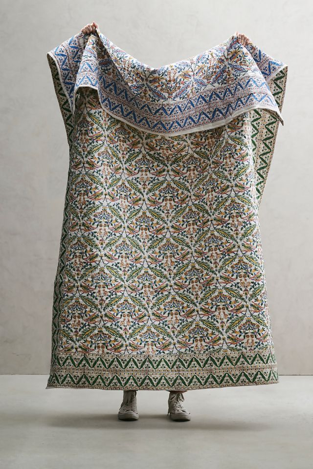 Quilted Cotton Throw #3