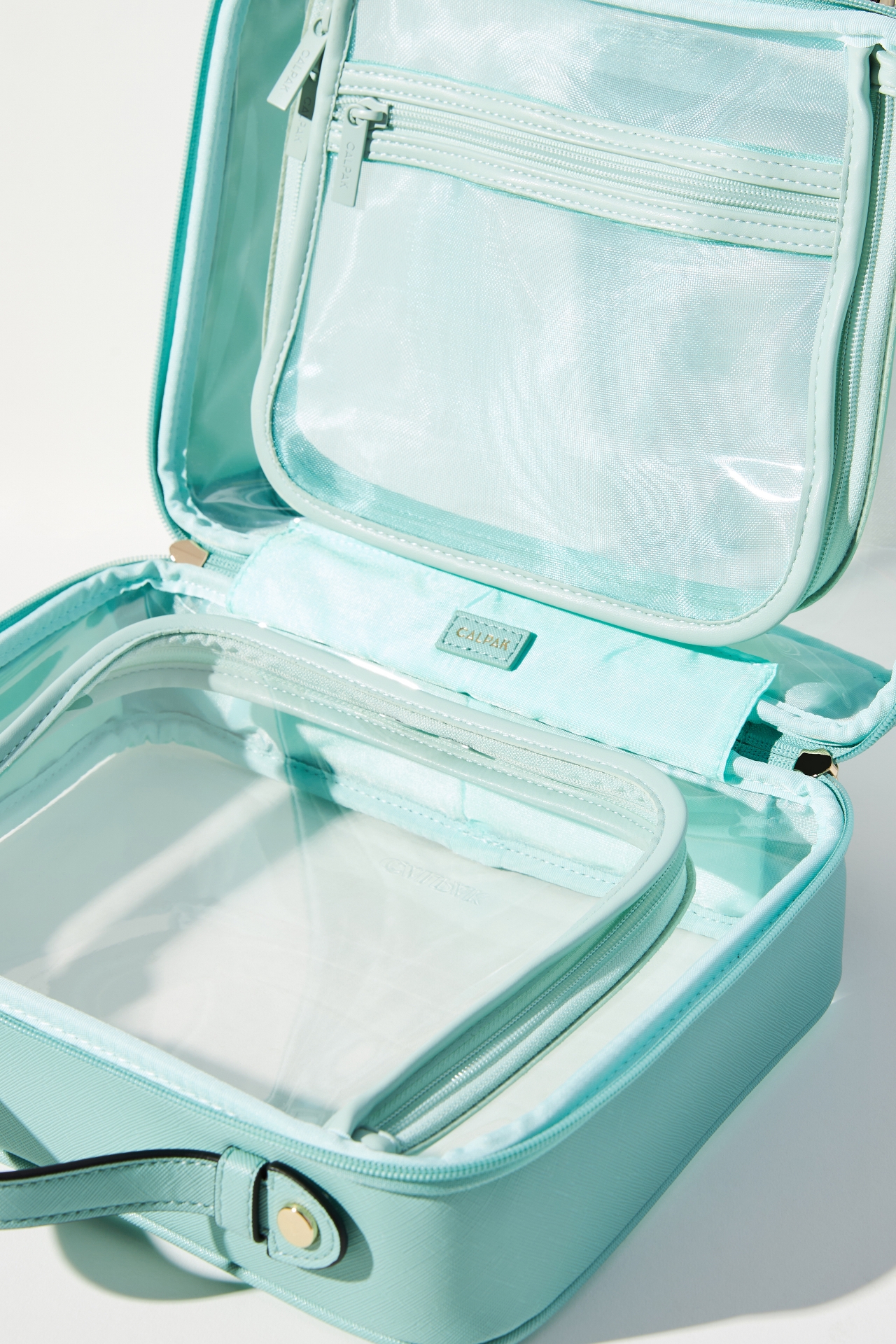 CALPAK Large Clear Cosmetics Case