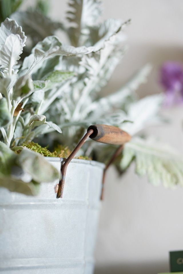 Wood Handle Iron Bucket Pot #2