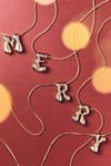 Bubble Letter Monogram Necklace