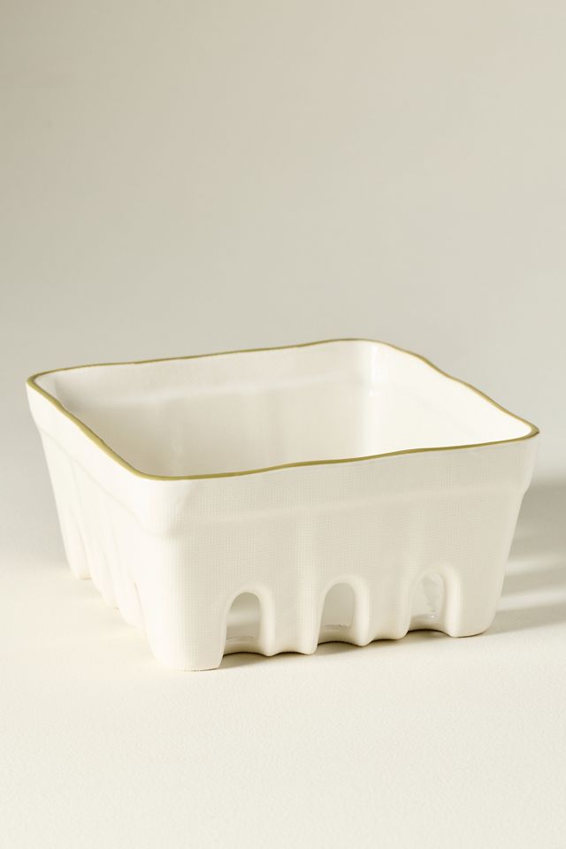 Linnea Stoneware Berry Basket #7
