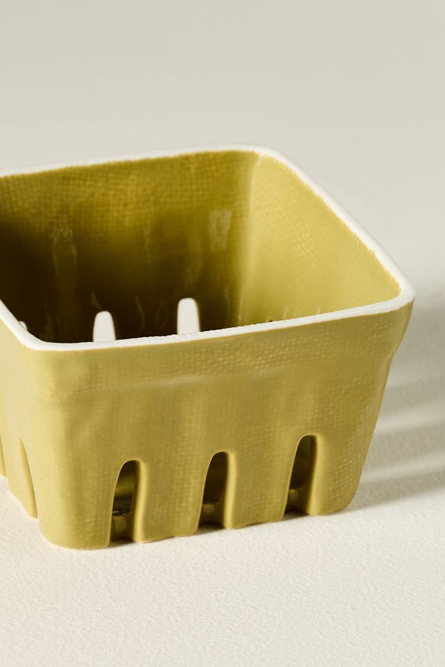 Linnea Stoneware Berry Basket #3