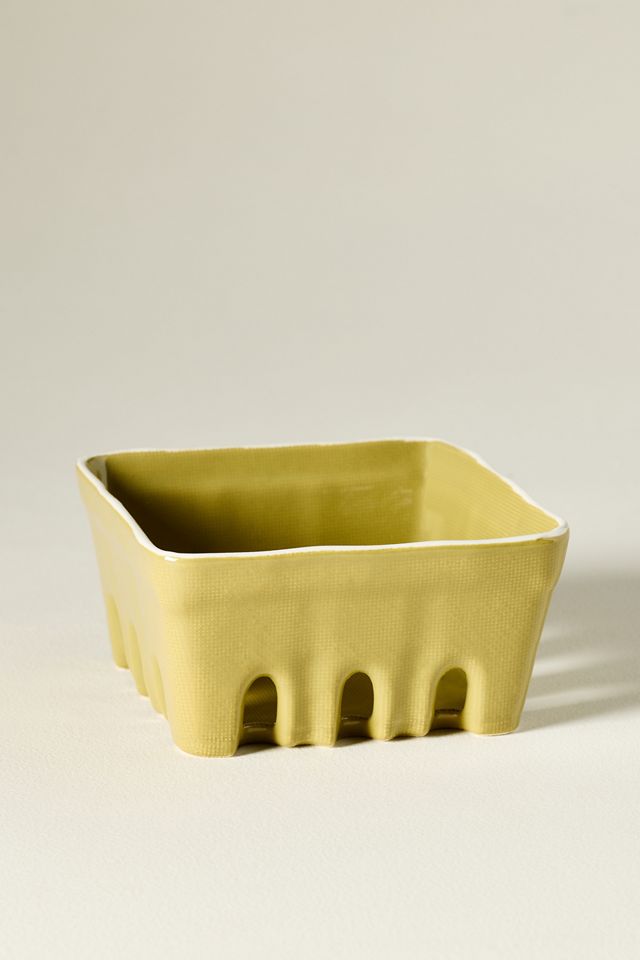 Linnea Stoneware Berry Basket #4