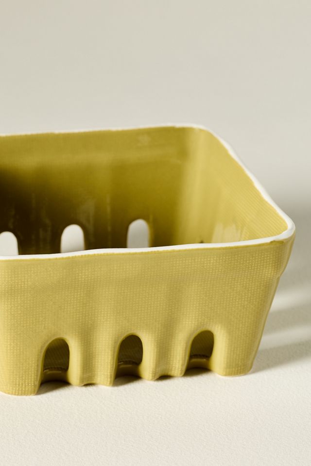 Linnea Stoneware Berry Basket #7