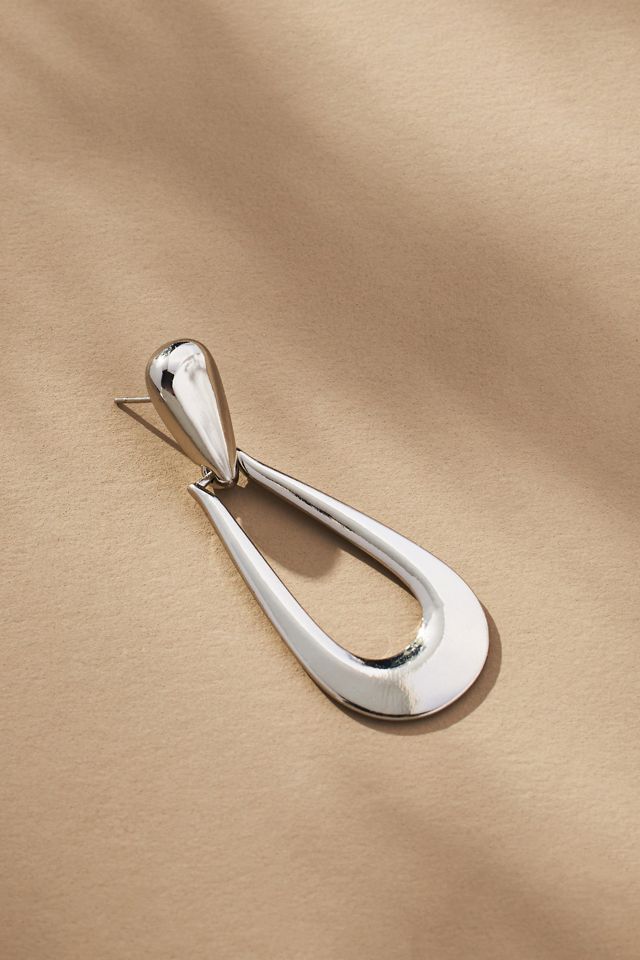 The Restored Vintage Collection: Open Teardrop Earrings #1