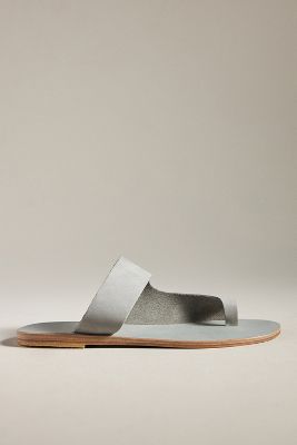 Shop Kyma Leipsoi Sandals In Grey