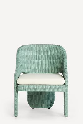 Anthropologie Dory Outdoor Dining Chair In Green