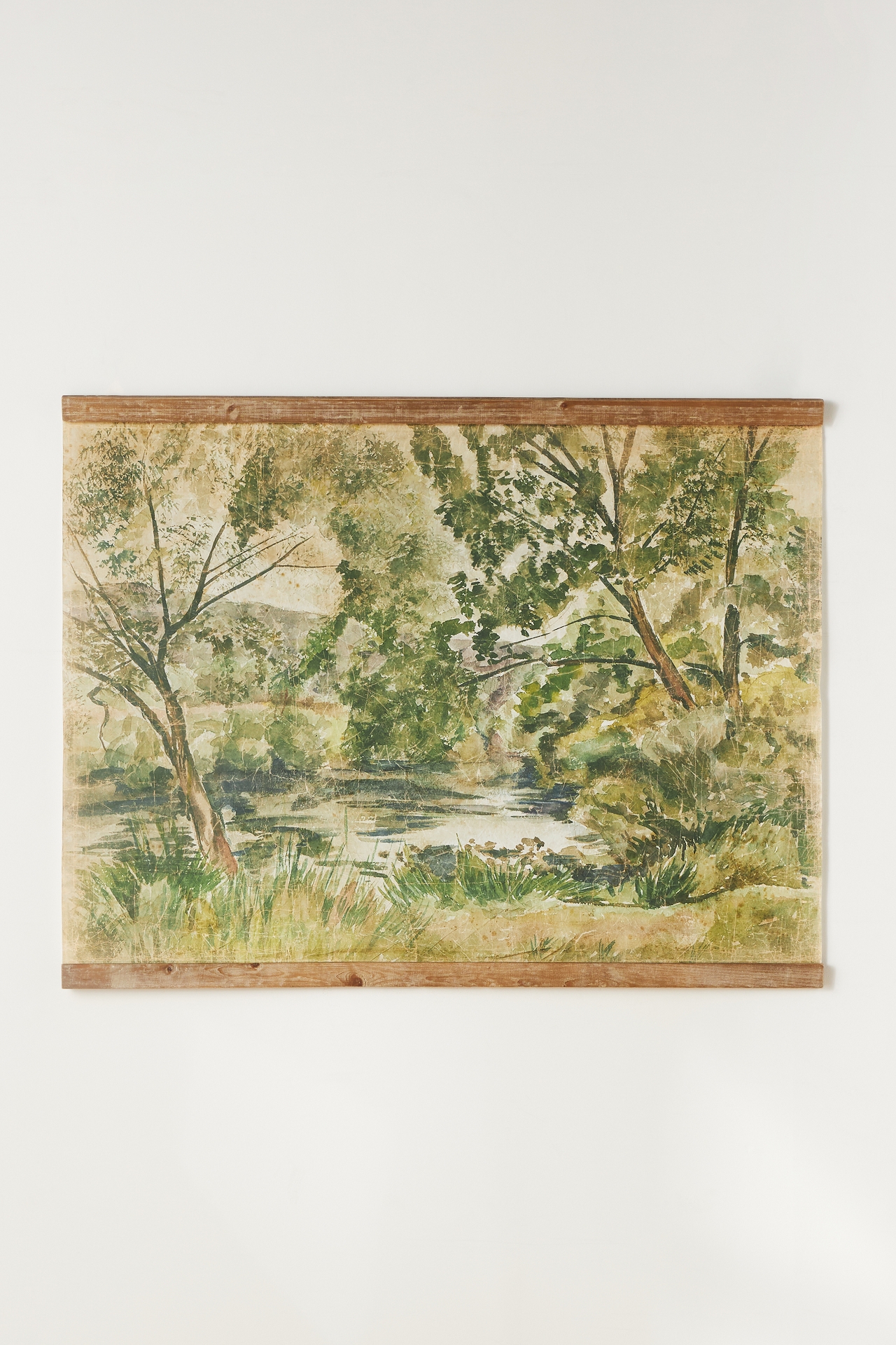 Pond Scene Tapestry