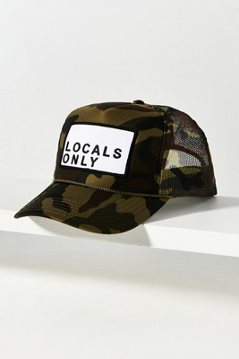 Friday Feelin Locals Only Trucker Hat In Multicolor