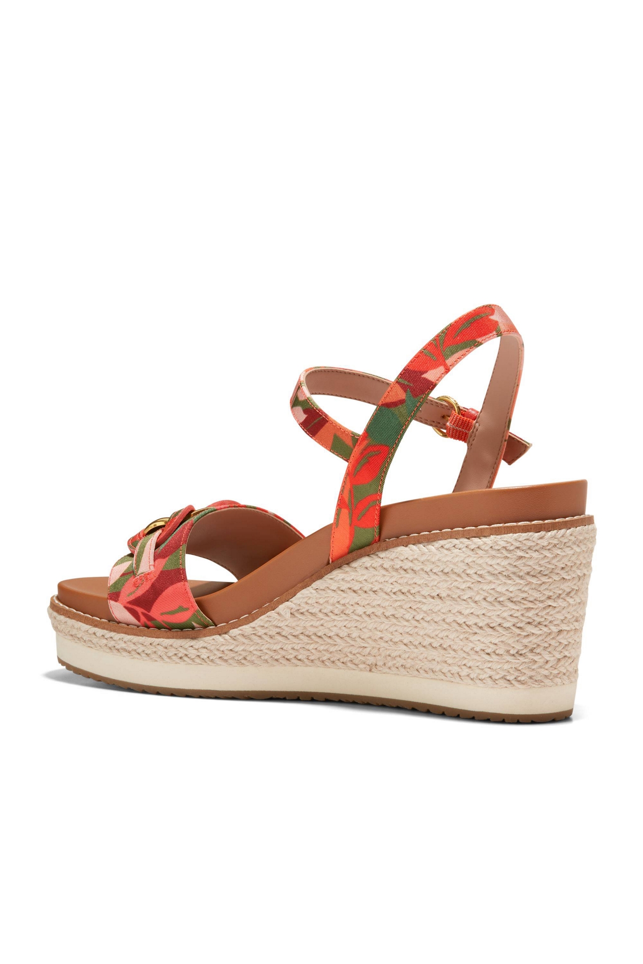 Cole Haan Cloudfeel Espadrille Platform Wedge Sandals