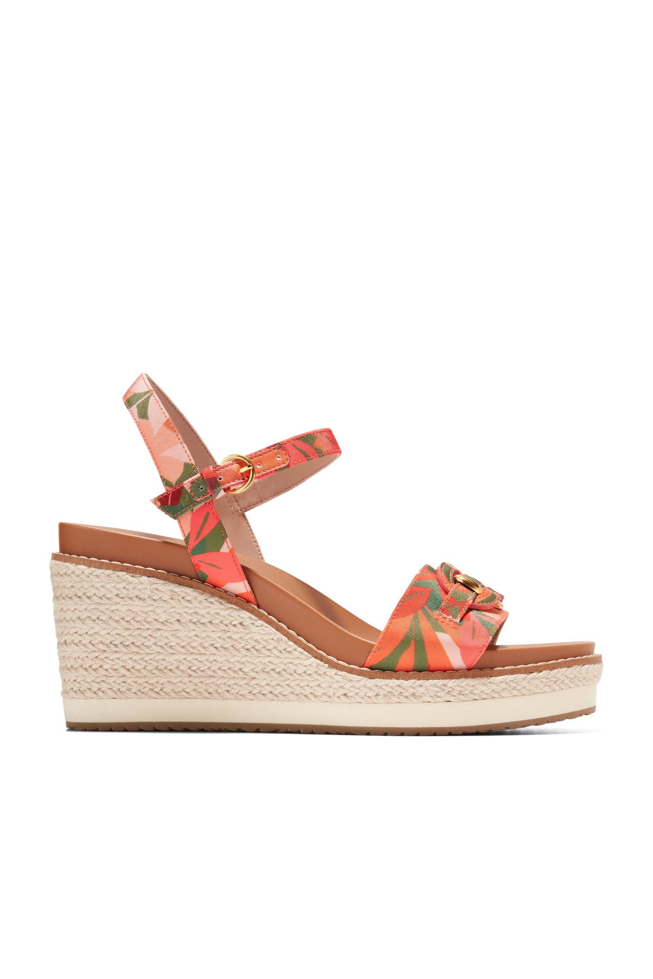 Cole Haan Cloudfeel Espadrille Platform Wedge Sandals