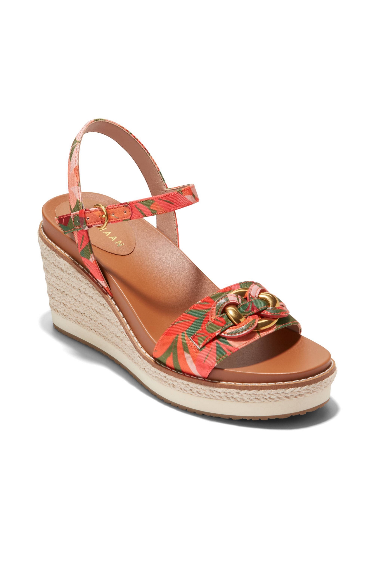 Cole Haan Cloudfeel Espadrille Platform Wedge Sandals