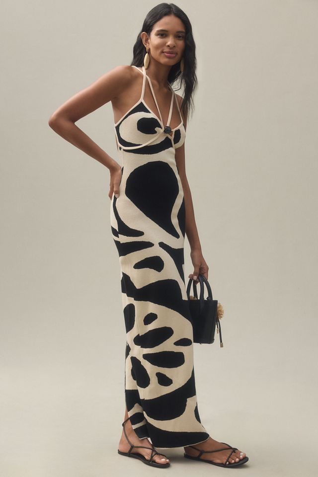 The Wolf Gang Noemi Sleeveless V-Neck Maxi Dress | Anthropologie
