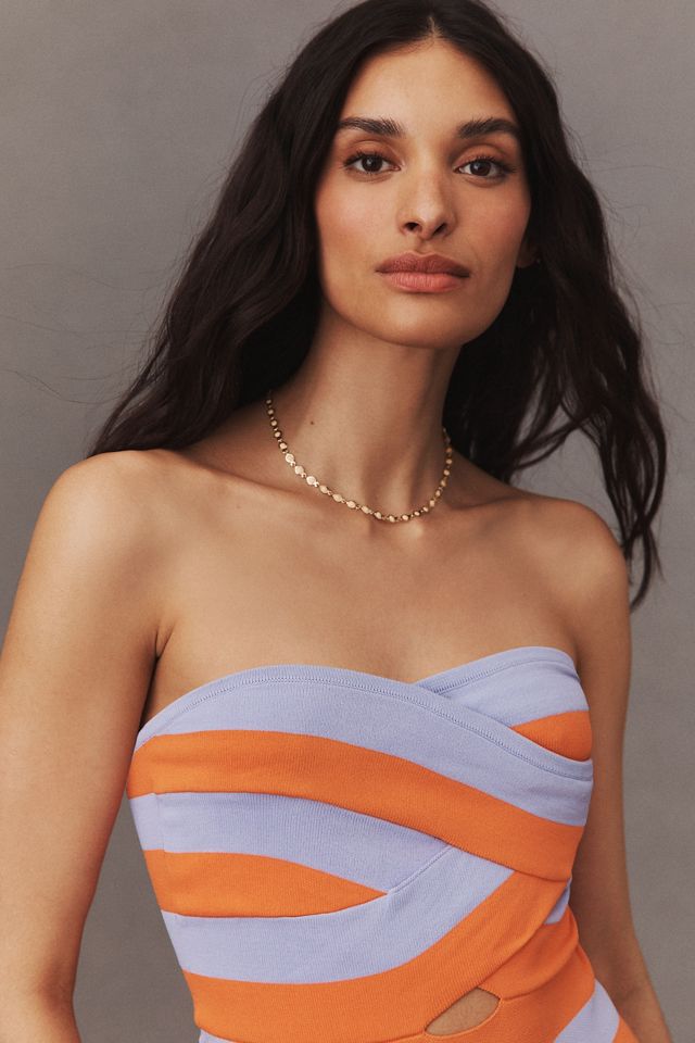 The Wolf Gang Sleeveless Stretch Knit Midi Dress #3