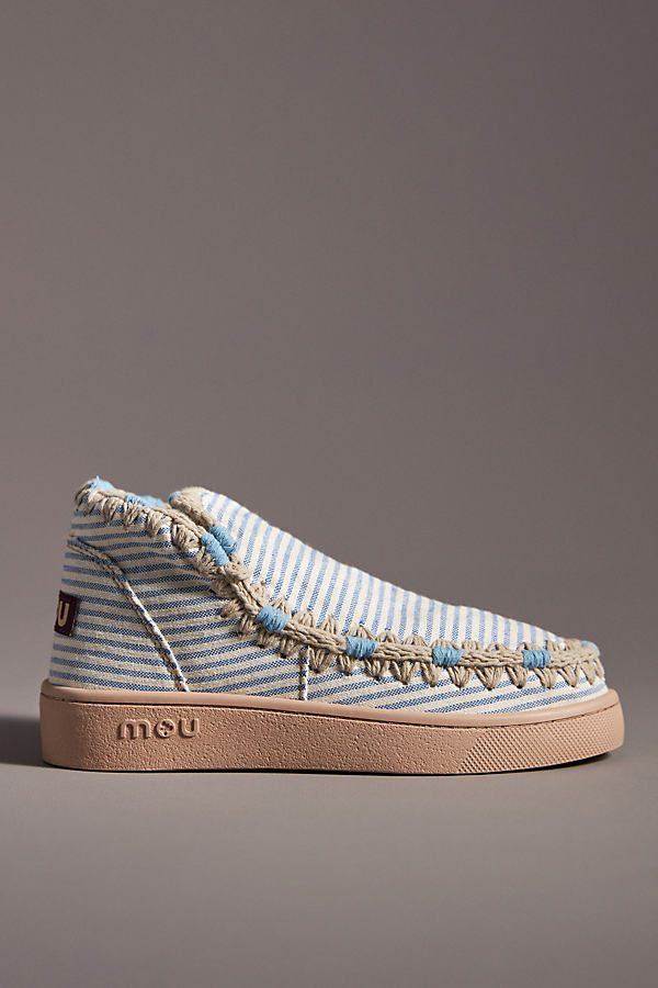 Mou Summer Stitched Pull-on Sneakers In Multicolor