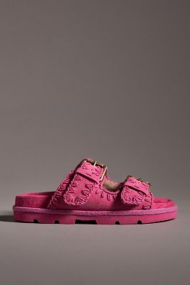 Shop Mou New Bio Sandals In Pink
