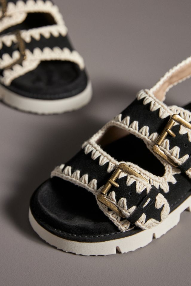 Mou Bio Buckle Slingback Sandals #2