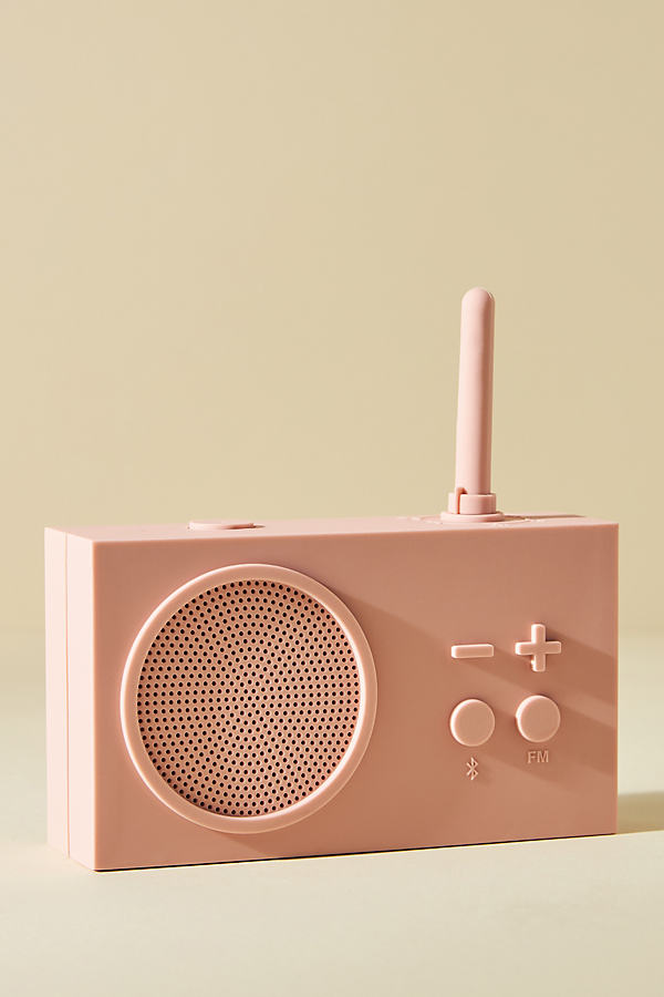 Lexon Tykho Radio Speaker In Pink