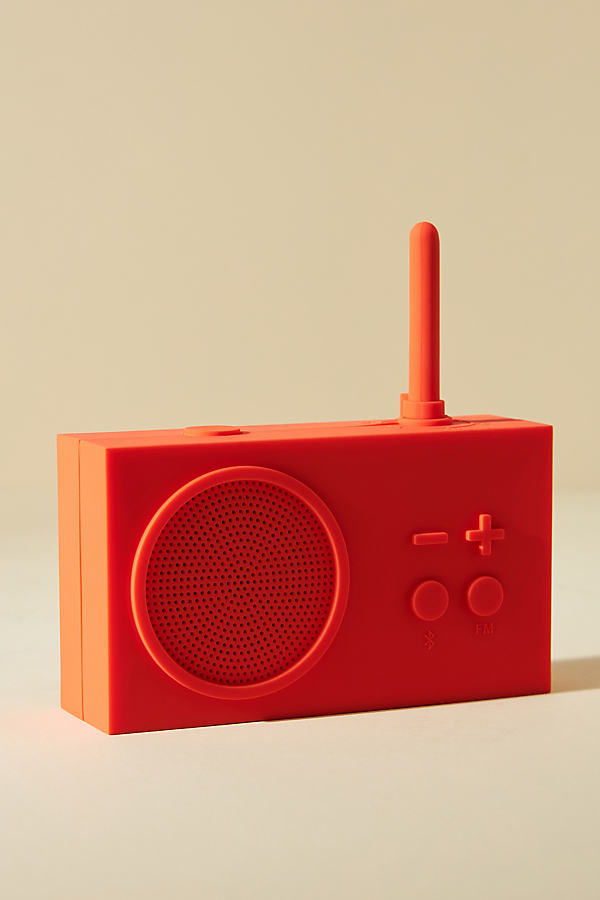 Lexon Tykho Radio Speaker In Orange
