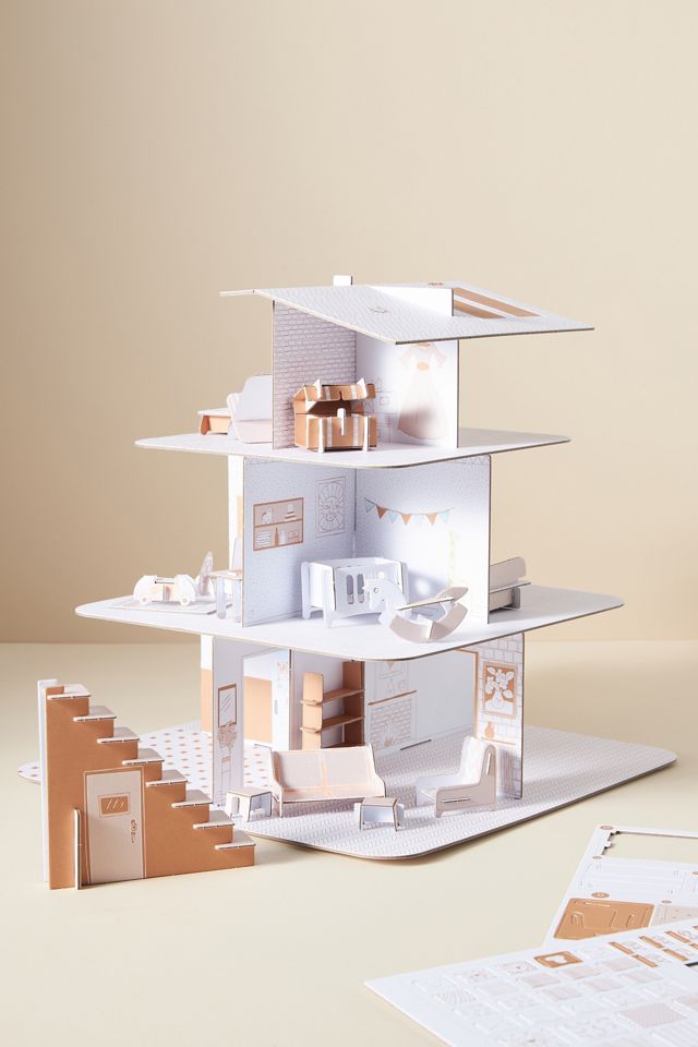 Color. Assemble. Play. Dolls House #1