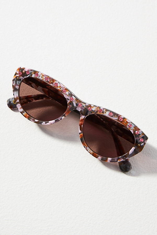 Shop Lele Sadoughi Memphis Sunglasses In Multicolor