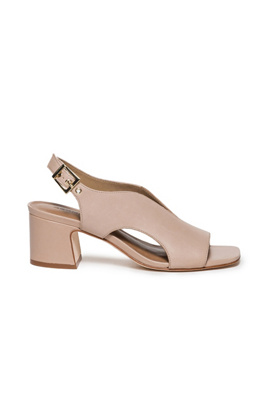 Shop Bernardo Bedford Heels In Beige