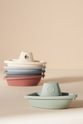 Mushie Sailboats Bath Toys, Set of 5