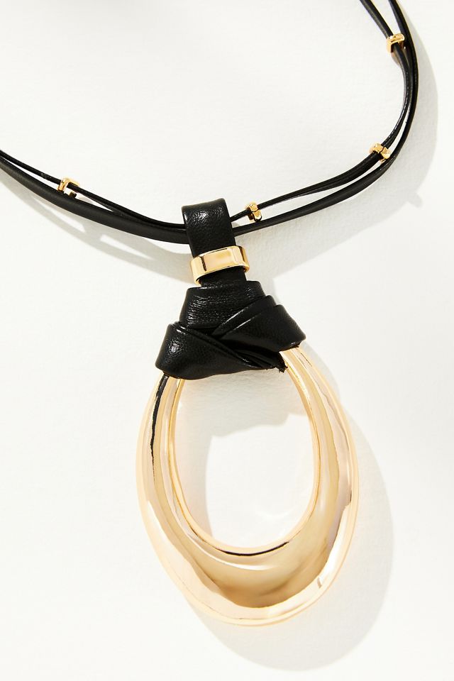 Cord Pendant Necklace #2